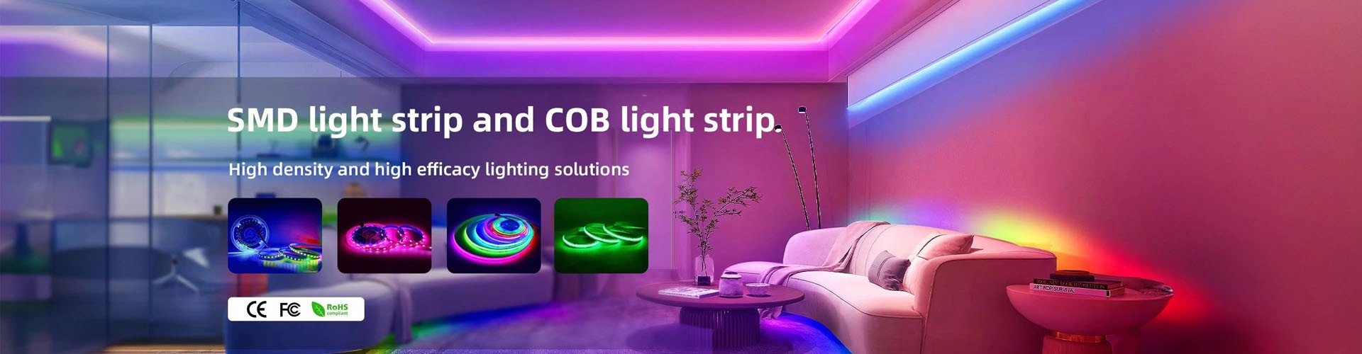 calidad luz de banda de LED flexible fábrica