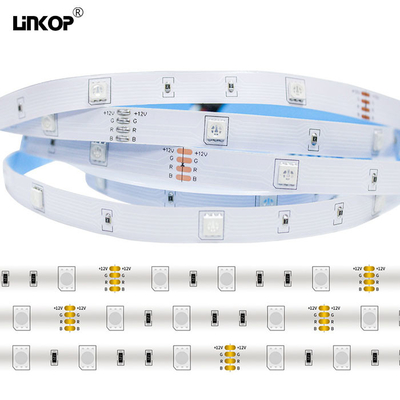 kaufen Flexible, anpassbare LED-Streifenlichter IP20 18 LEDs SMD 5050 Flexible LED-Streifenlichter online manufacture