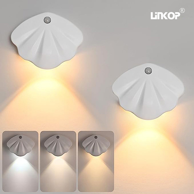 주문 3000K-6000K 모션 센서 LED 조명 / ABS 밝기 조절 야간 조명 online manufacture