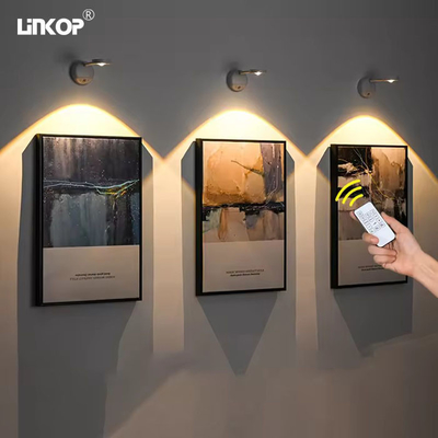 Buy Three Color Adjustable LED Motion Sensor Spotlight Remote Control Motion Sensor Night Lamp online manufacture