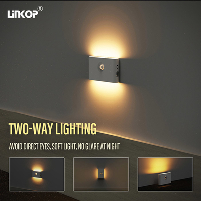 Buy Pir Motion Sensor Night Light Indoor LED Tri Color Dimming Motion Sensor Cabinet Light online manufacture