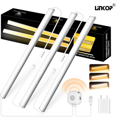 Buy 3500K 4500K 6500K LED Motion Sensor Night Light Indoor 5V USB online manufacture