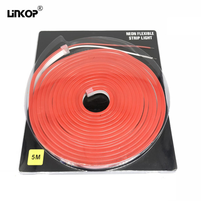 Buy 12v Low Voltage LED Rope Lights , IP67 Silicone Flexible LED Neon Tube Lights online manufacture