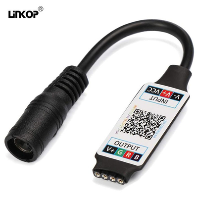 acheter Mini Bluetooth contrôleur LED musique et contrôle vocal pour les bandes lumineuses RGB online manufacture