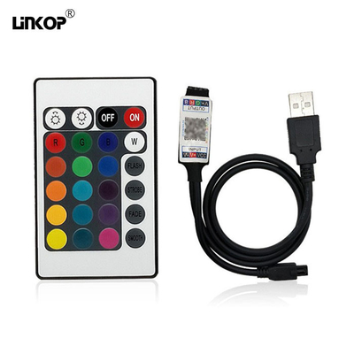 Buy Bluetooth Music Light Strip Led Controller 24 Key Infrared Remote Control 5v Usb online manufacture