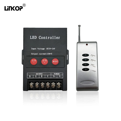 Buy Iron Shell 30a Led Rgb Controller With 4 Pin Ports And 4 Key Rf Remote Control online manufacture