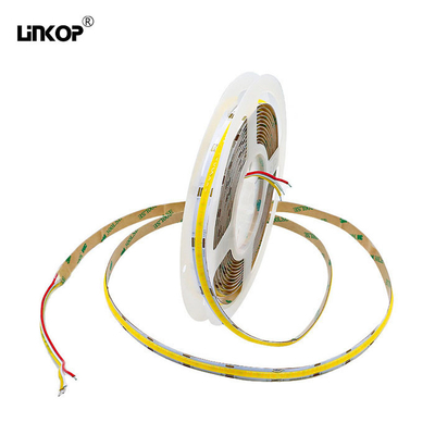 Buy Low Voltage LED Strip Light 5m 24V Dual Color Temperature LED Strip COB online manufacture