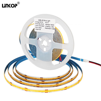 Buy Flexible Long lasting LED Strip Lights 5V COB Flexible LED Strip Light online manufacture