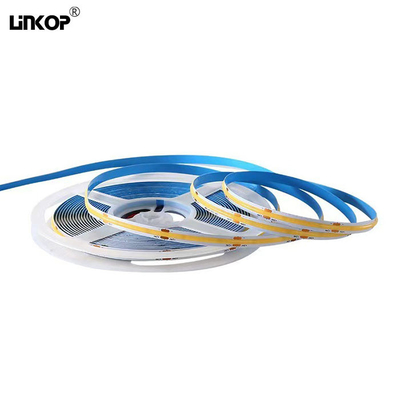 Buy 180° Beam Angle COB LED Strip 24V 10mm LED Strip Lights Dual Color Temperature online manufacture