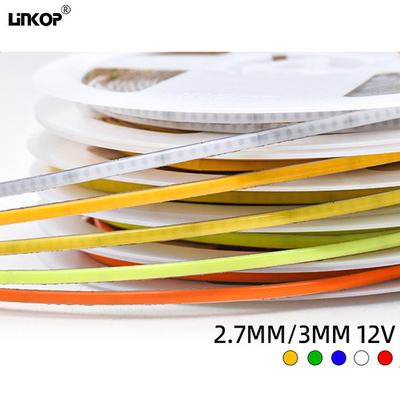 acheter 480 LEDs/m COB Lampes à bande LED 2,7 mm Ultra étroites LED Lampes à bande douce online manufacture