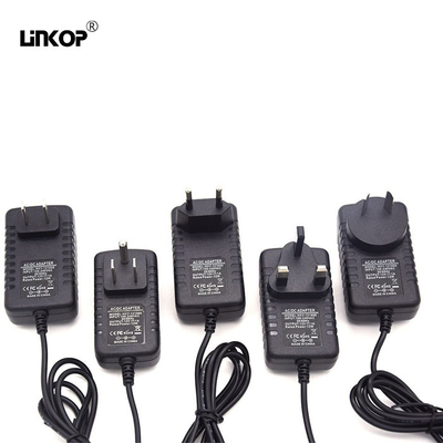 Buy Surge Protected 12v 2a Led Power Supply With Interchangeable Us/Eu/Uk/Au/Cn Plug online manufacture