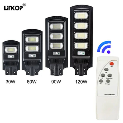주문 고휘도 Bridgelux LED 가로등 AC90V-295V 스마트 태양광 가로등 online manufacture