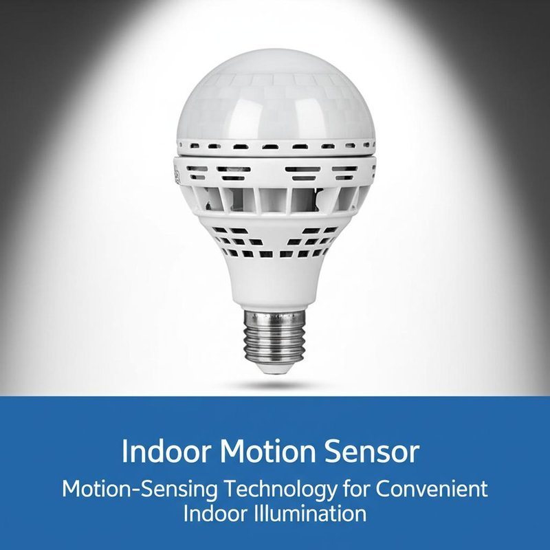 Indoor Motion Sensor Light Bulb Motion-Sensing Technology for ...