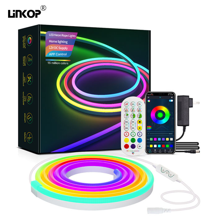 12w/M 12v Flexible Led Strip Waterproof Sign Neon Lights Silicone Tube